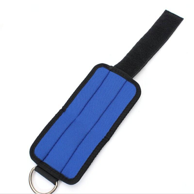 Sangle de cheville à anneau en D Sangle d'ancrage Attache de câble pour multi-gym Sangle de poulie pour cuisse et jambe Levage Fitness 1 pièce