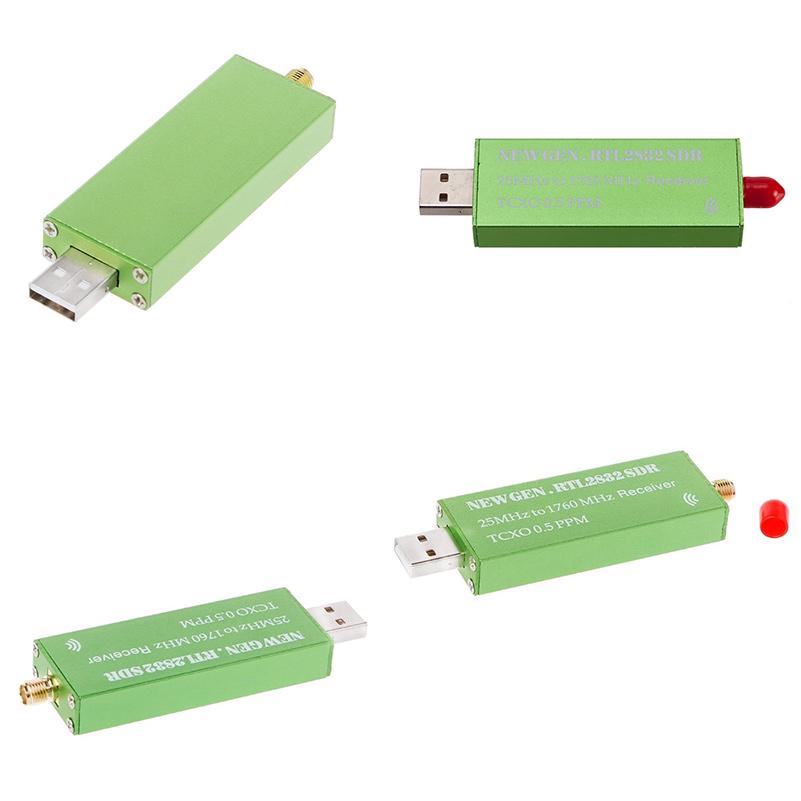 R820T2 1Ppm TCXO Tuner Stick Receiver RTL-SDR USB Dongle RTL2832U