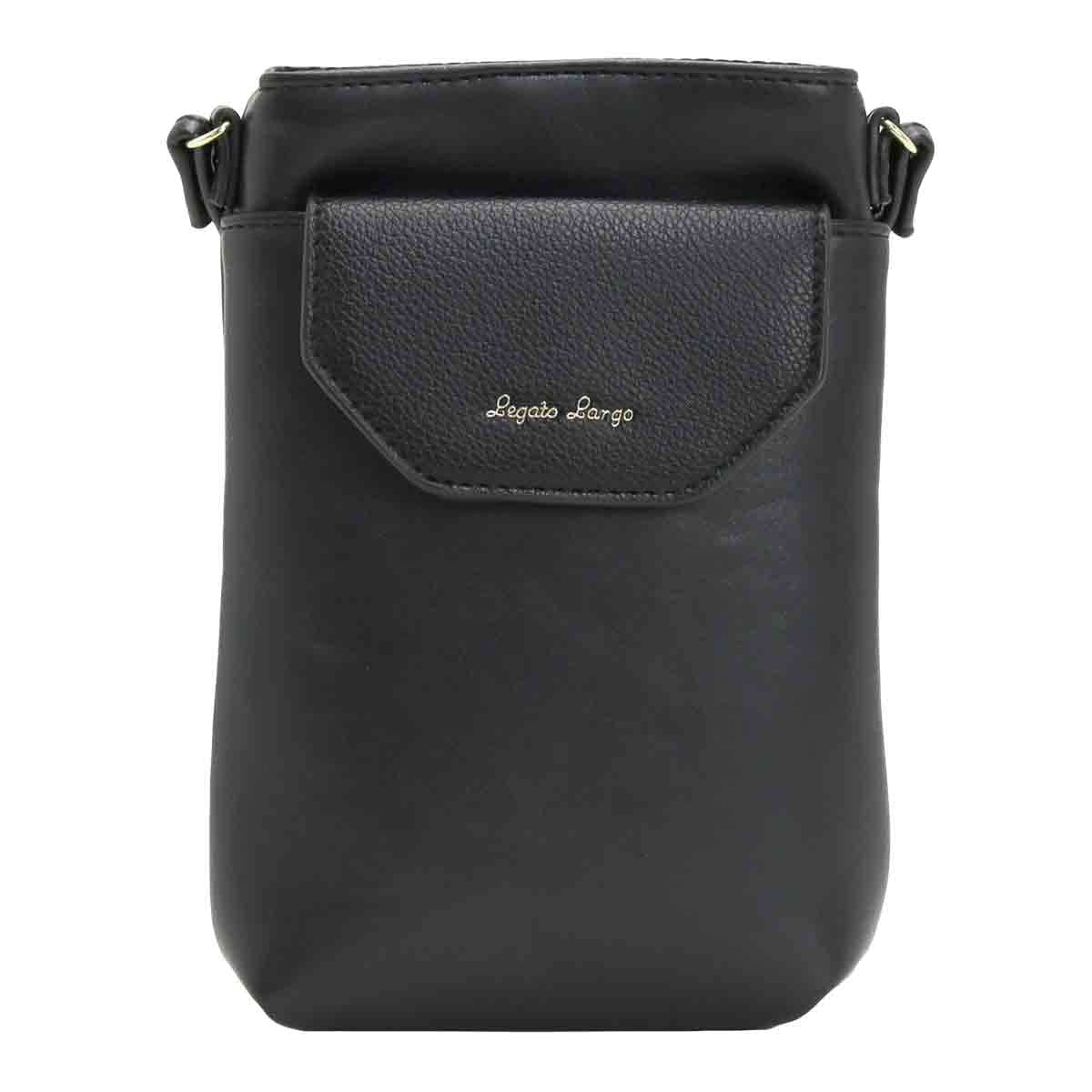 

Smartphone Shoulder Bag Lineare Black [Legato Largo] LG-V0055 Women s