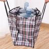 Extra large hand-held folding travel bag thickening large capacity waterproof luggage storage bag, moving packing  woven bag