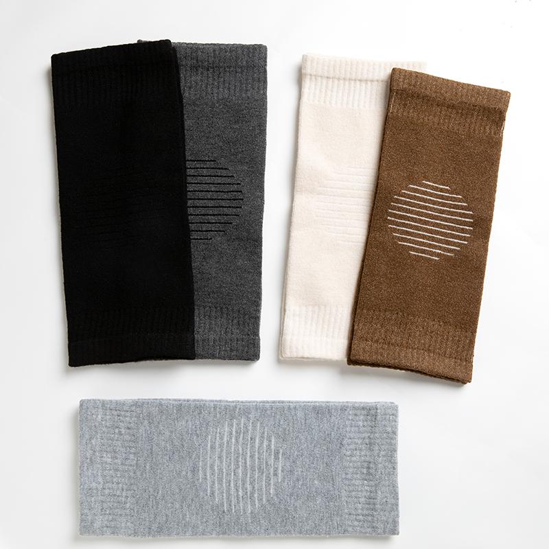 Women's Elastic Knitted Knee Warmers Lightweight Breathable Knee Support Sleeves Daily Wear Joint Care Knee Protectors