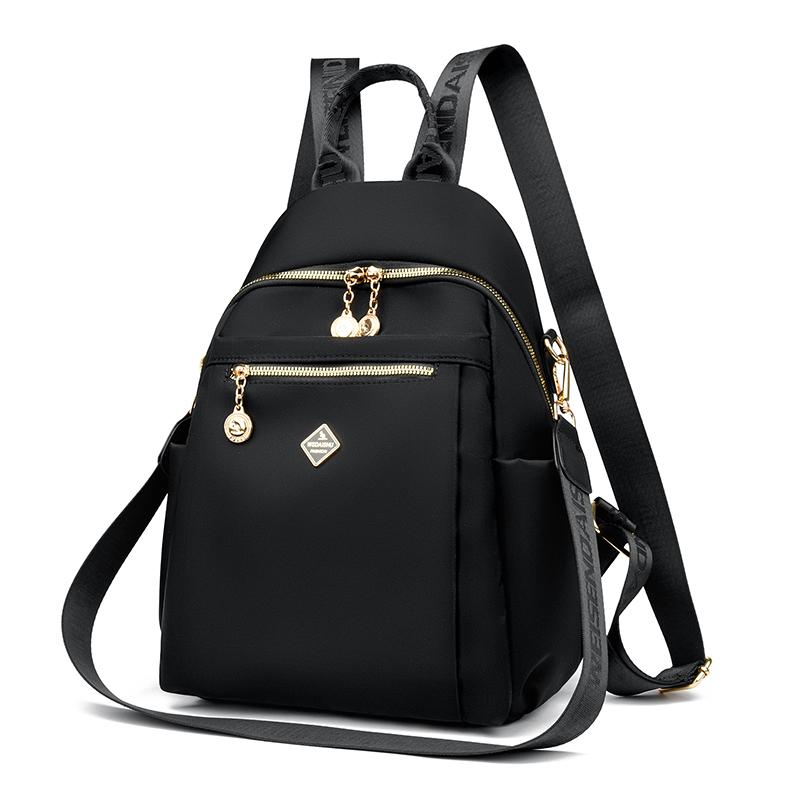 Lehký Vodotěsný Oxfordový Batoh Dámská Multifunkční Cestovní Taška přes Rameno Studentská Školní Taška