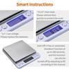 Rechargeable 3000G/0.1G Food Weighing Scale Digital Kitchen Scale Weight Grams Cooking Baking