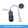 Waterproof RJ45 Connector Male To Female M20 Panel Mount Adapter Universal Ethernet LAN Cable Outdoor Network Equipment