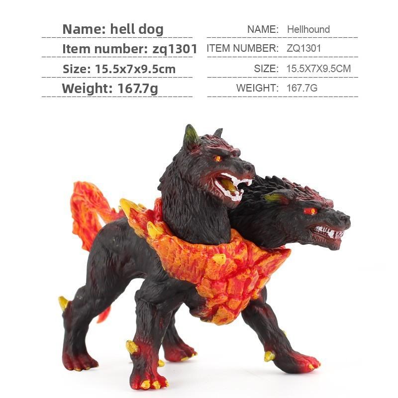 West Mythology Creatures Pvc Octopus Monster Shadow Wolf Statue Collection With Dynamic Figures For Display And Gift