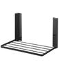 Yamazaki Magnetic Folding Shelf for Washing W41 X D27 X 5097 Machine, Black, Approx. H25.5cm, Tower, Space-Saving, Foldable,