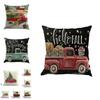 Versatile Cotton Linen Christmas Cushion Cover For Sofa Car Home Decor With Timeless Design