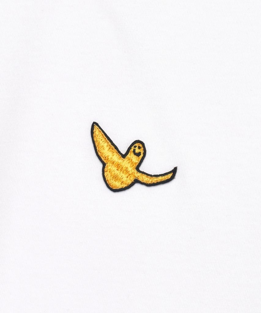 Mark Gonzales Angel Wappen Short Sleeve T-Shirt - White