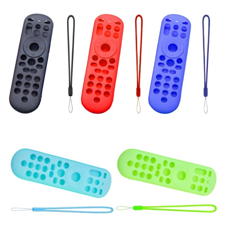Flexible Silicone Remote Control Cover For Xumo MG3-R34010 TV Voice Remote Soft Protector with Lanyard Rope