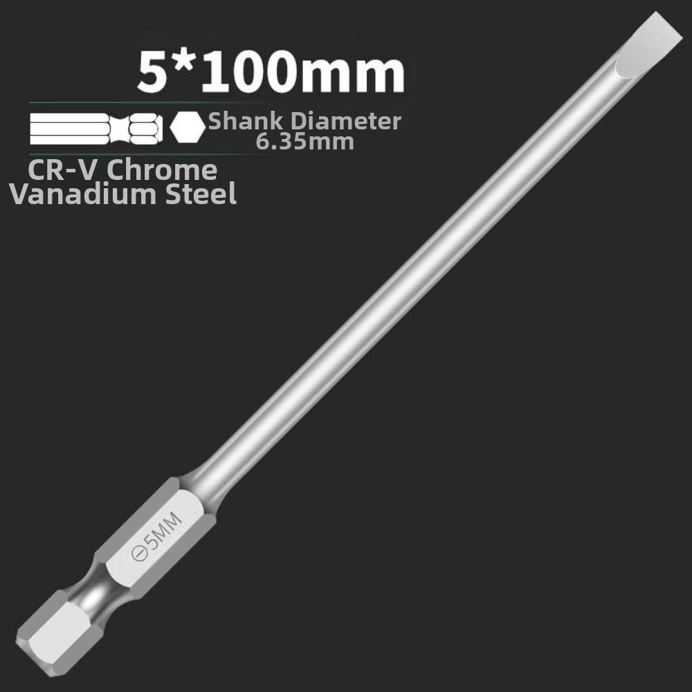 Magnetic Tip Screwdriver Set Knock-Through Handle Flat-head Screwdriver  Electronics Maintenance