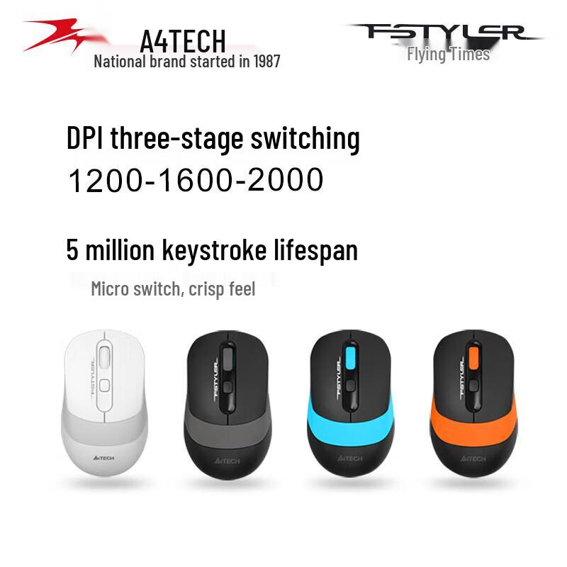 A4TECH FG1010 Wireless Office Keyboard Mouse Combo