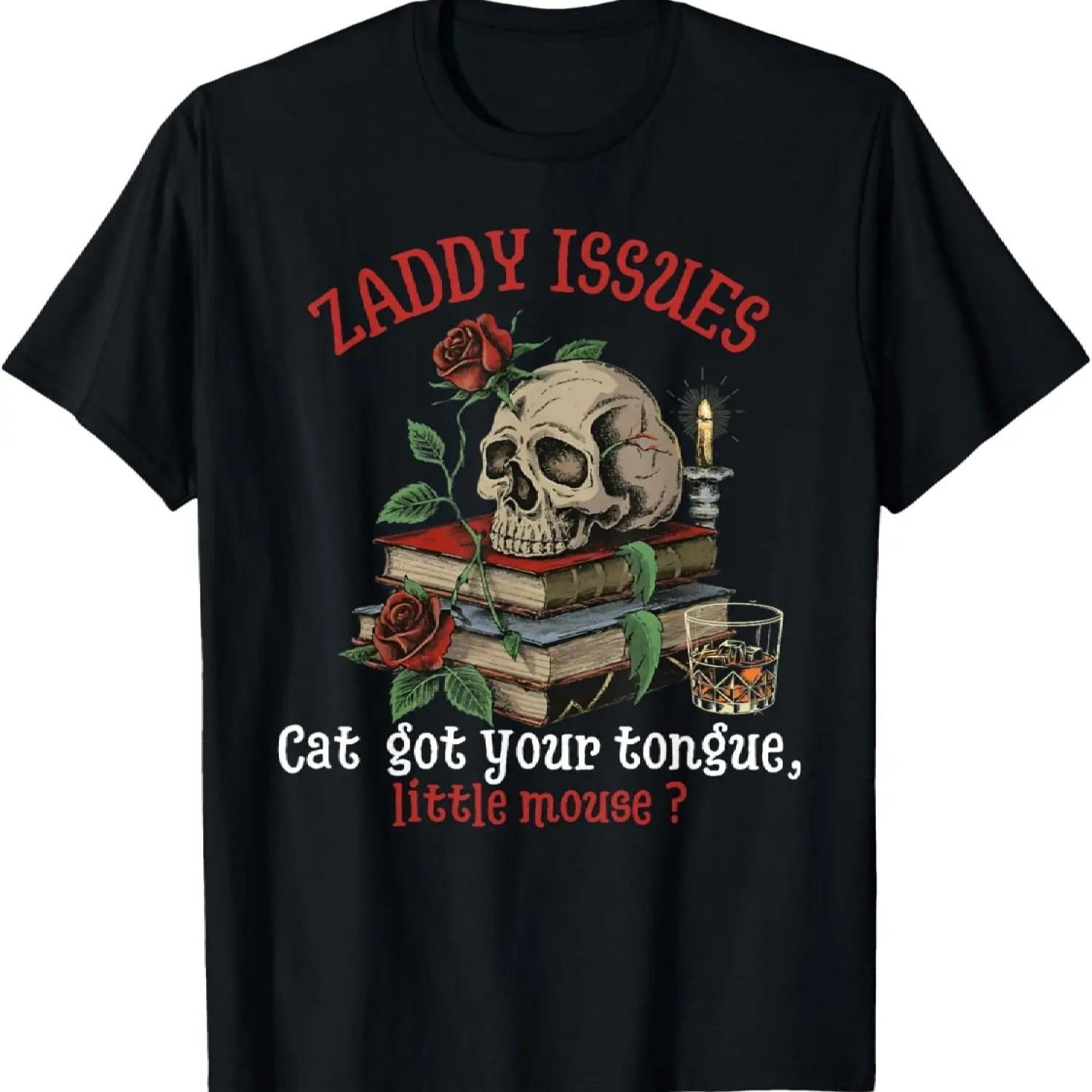 Кот проглотил твой язык, мышонок Заде Медоуз идея Booktok Футболка (2) XXXXXL разноцветный