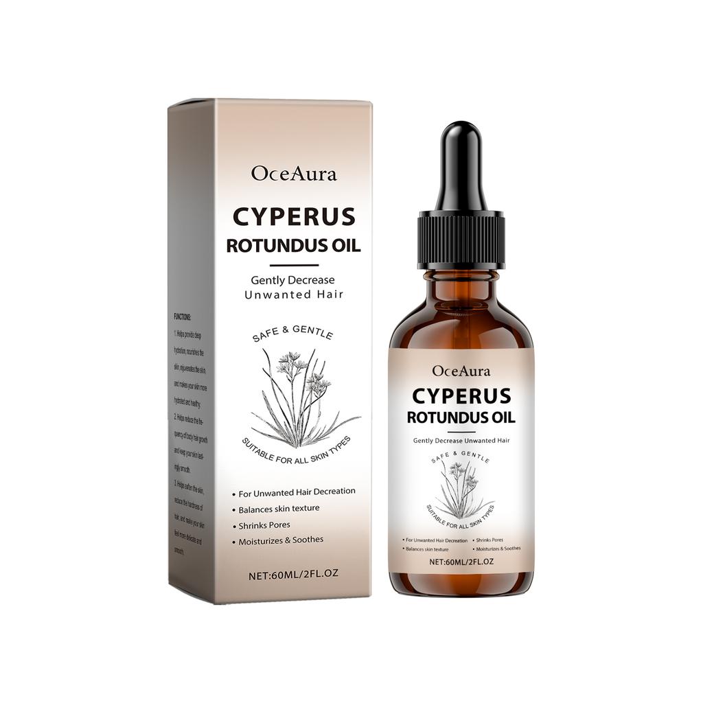 OceAura Cyperus Rotundus Oil Pore Shrinking Painless Hair Removal Armpit Leg Arm Moisturizing Anti Hair Growth Inhibiting Oil