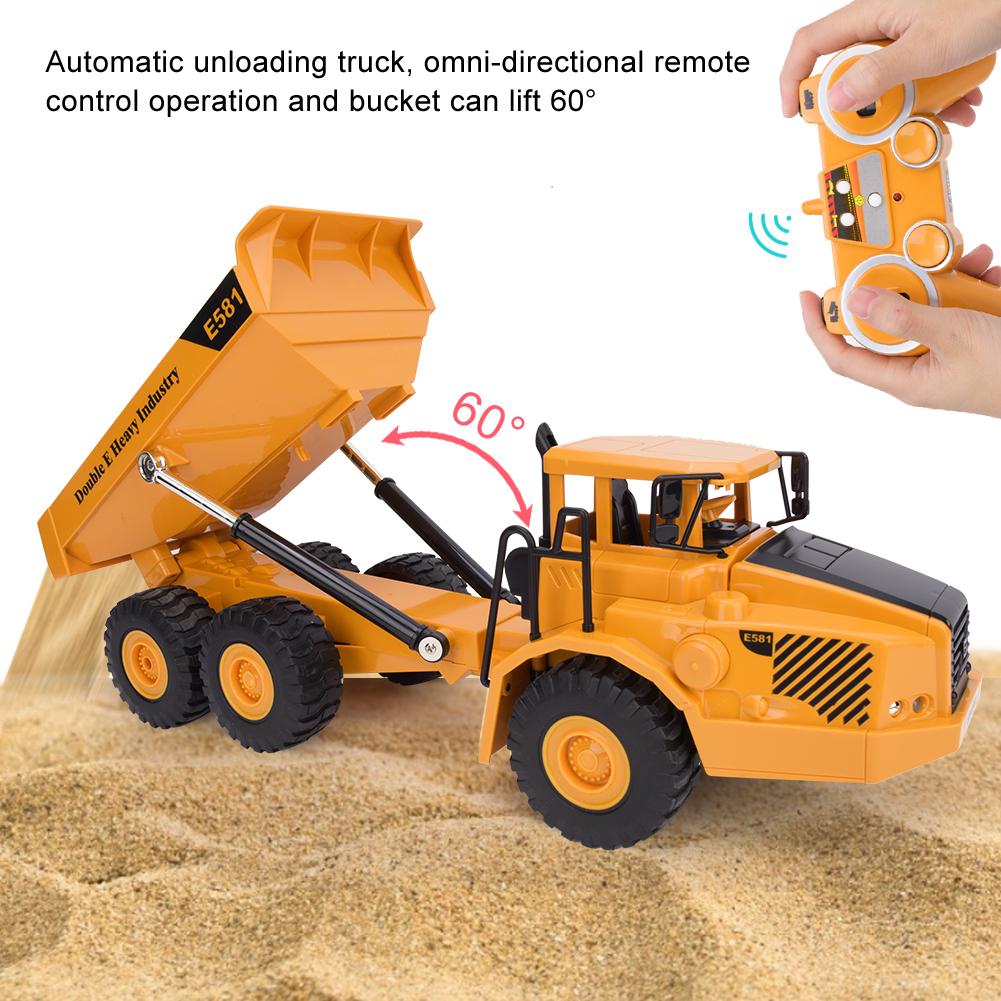 Remote Control Engineering Car Model 1:50 Scale Simulation Truck Model Kid Toy