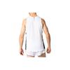Asics Running Tank Tops Men's White Crew Neck Moderate Straight Fit 2091A124-100
