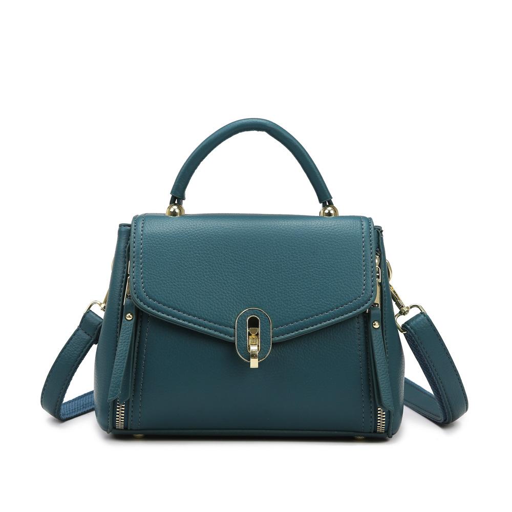 Textured Crossbody Bag Mobile Phone Small Square Bag Fashionable Women's Bag Fashionable Solid Color Commuting Cosmetics Handbag Shoulder Bag