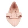 Salvatore Ferragamo Viva Bow Flats   Narrow Width Light Pink