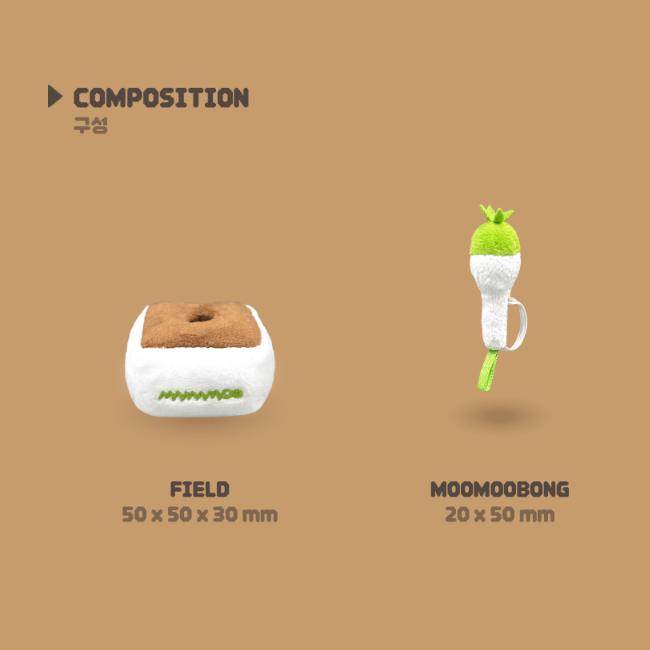 MAMAMOO 9th Anniversary Mini MOOMOOBONG Doll