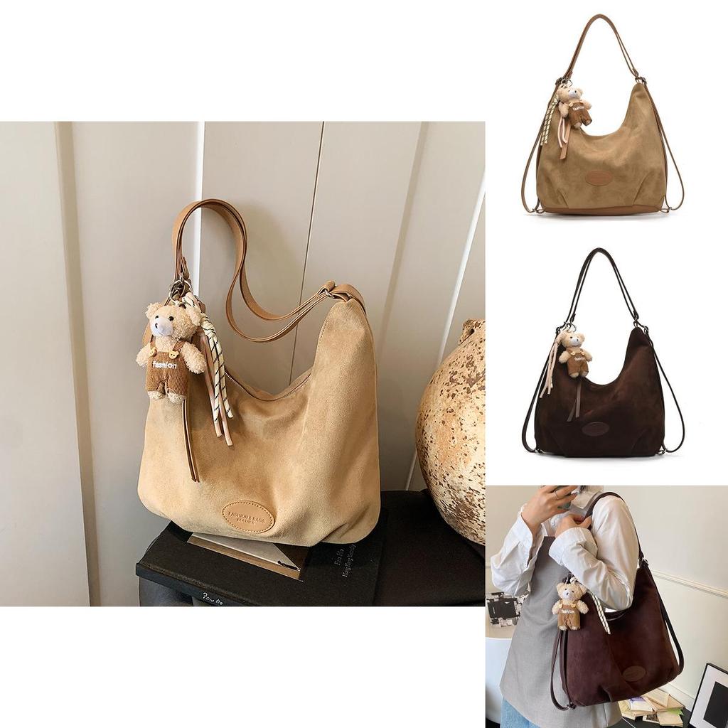 Pu Retro Minimalist Bag For Women Summer Casual Daily With Inner Zipper Pocket