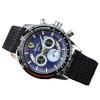 Men's Formula 1 Scuderia Ferrari 46mm Luxury Chronograph Silicone Watch Business Casual Sport Wristwatch