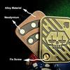 EDC Push Slider Metal Fidget Anti Stress Toys Adults Finger Spinner Poker Relieve Anxiety Toy Portable Pop Magnetic Slider Games