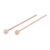 Homyl 1 Pair of Wood Mallet Percussion Sticks, Wooden Mallet Percussion Sticks, Musical Toys, Wooden Head Drumsticks for Tabletop Xylophones, Energy C