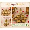 arumuga vilakku with vel and om for murugan | Pure Premium Brass Diya – sashti Pooja, karthigai deepam, skanda shasti