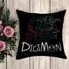 Pillow Digimon Decorative Pillowcase Decor  Cushion Cover Luxury Throw Pillows Sofa Cushions Car Decoration Pilow Cases