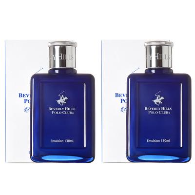 Beverly Hills Polo Club Blue Homme Emulsion Lotion 130ml 2pcs