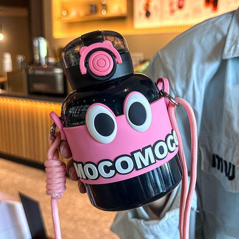 Thermos Cup Girls High Value 316 Double Drinking Cup Cute Student School Special Big Belly Cup Children's Kettle