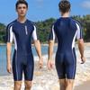 Nové pánské rychleschnoucí jednodílné plavky s ochranou proti slunci pro potápění a surfování