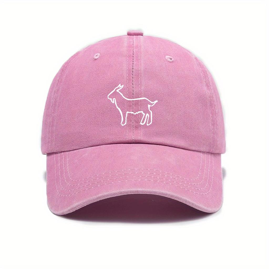 Street Must-have Extra Point Cap Cute Lamb Cap Same Style for Men and Women Outdoor Daily Fashion Trendy Baseball Cap
