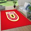 1. FC Union Berlin Flannel Pattern Square Carpet,Area Rug,Carpet Rug for Living Room Bedroom Sofa Playroom Decor,Non-slip Floor Mat