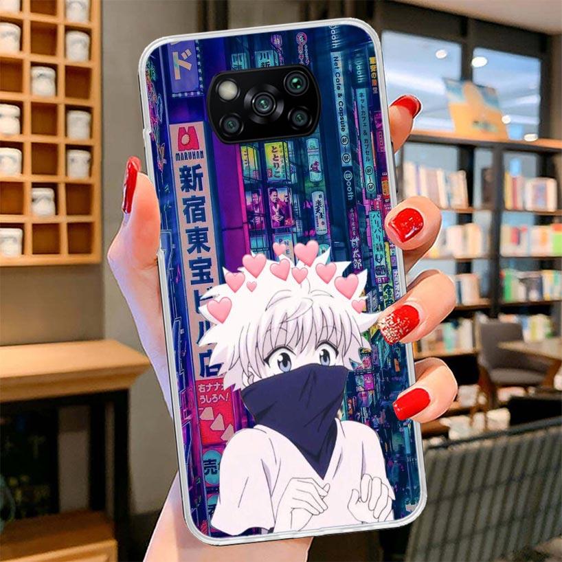 Hunter X Killua Cover Phone Case For Xiaomi Poco F7 Ultra X7 X6 X5 Pro M7 Redmi 15C 15 13C 13 12C 12 10C 10 9A 9C 9T 9 Shell Poc