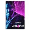 John Wick Movie Series Metal Tin Sign Retro Keanu Reeves Iron Painting Wall Art Vintage Action Film Poster Decorative Plaque f