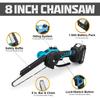 Brushless Cordless Electric Chain Saw Handheld Woodworking Pruning Chainsaw Portable Garden Power Tools
