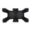 Cup and Lid Holder Plastic Straight 2 Compartments Black Paper Cup Holder Organizer for Disposable Cup Tea Shop