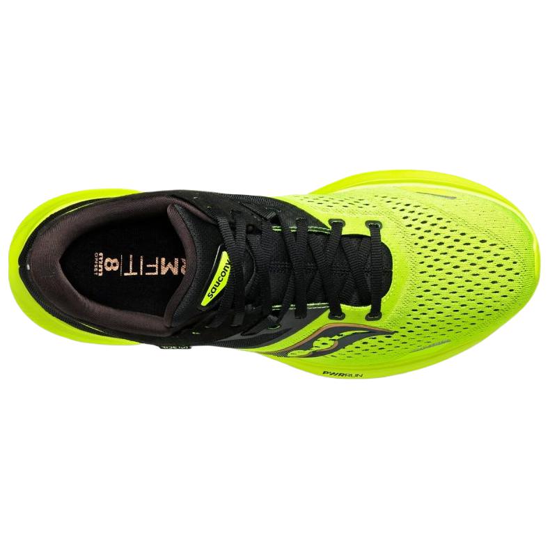 SAUCONY Ride 16 Citron Black Men Sneakers Yellow S20830-06