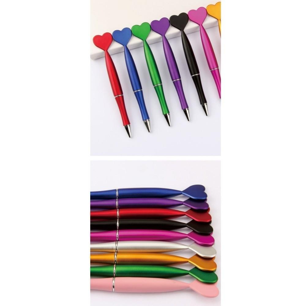 Love Heart Valentine's Day Ballpoint Pen Writing Smoothly Signature Pen Neutral Gel Pens  Office