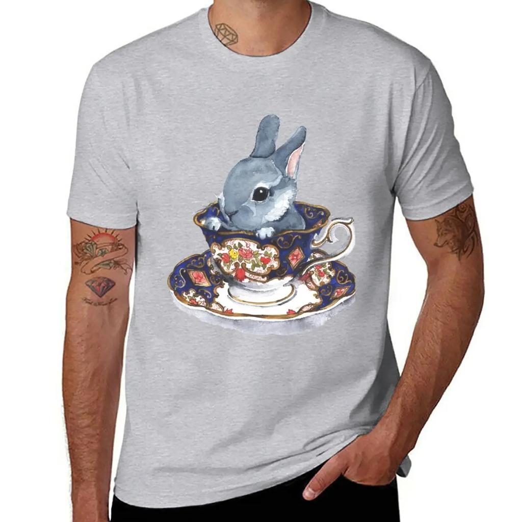Heirloom Bunny T-Shirt shirts graphic tees new edition black t-shirts for men
