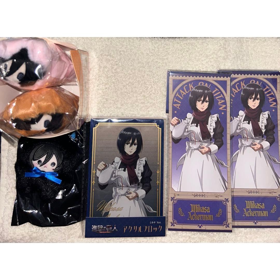 Used Attack on Titan Mikasa WIT Noble Duties Acrylic Block Loft