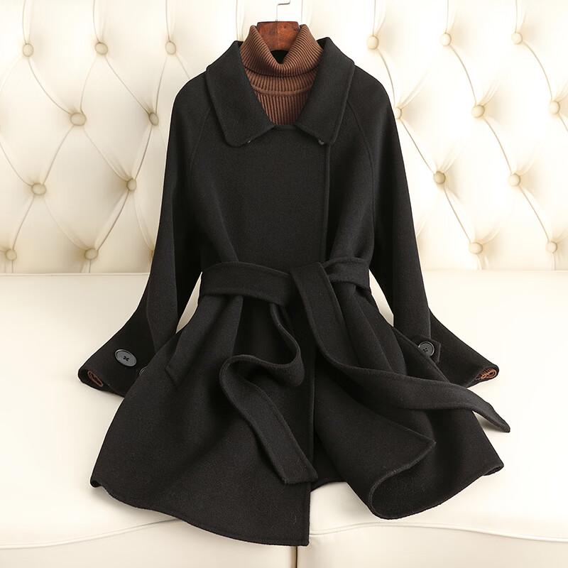 KAISER Women s Pure Wool Mid-Length Coat M