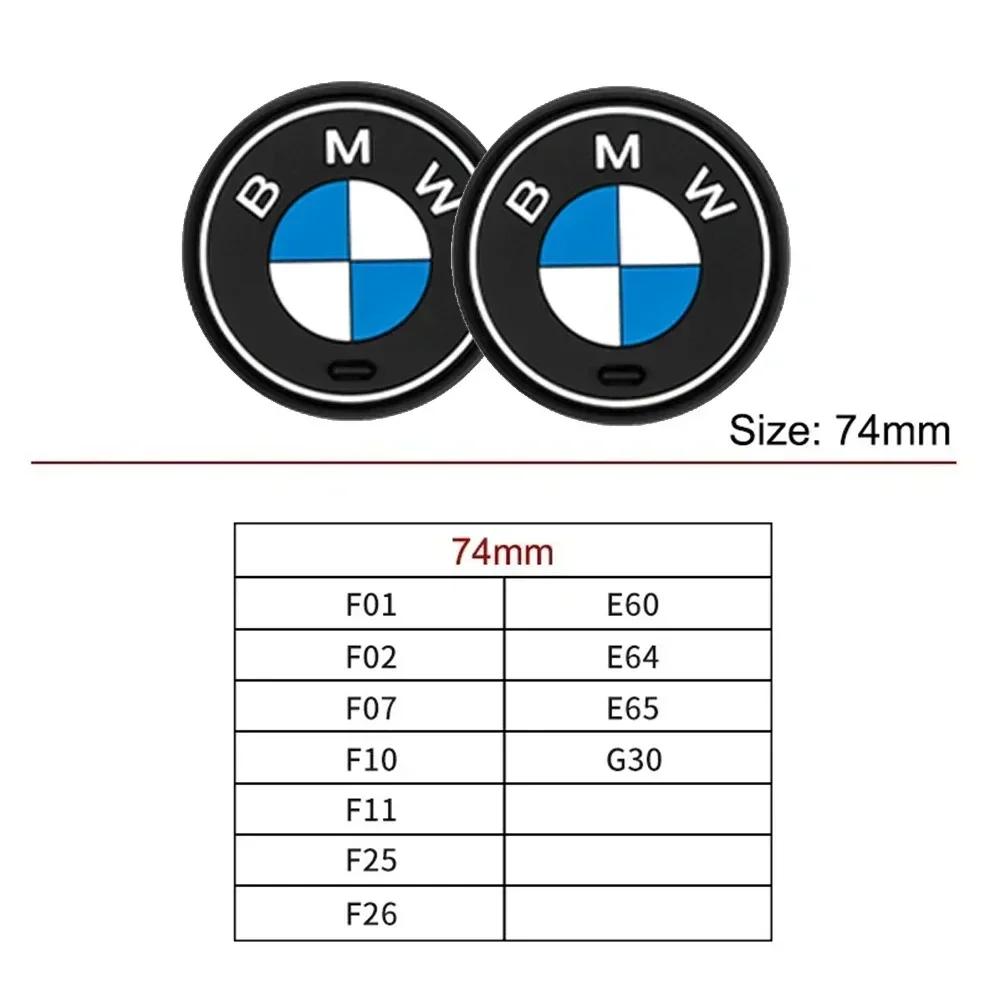 Pour BMW Chaud 2025 Lot de 2 pièces/Ensemble Porte-gobelets Antidérapants pour Voiture BMW pour Séries X1 X2 X3 X4 X5 X6 1 2 3 4 5 6 7 F30 E90 G20 F20 F21 F22 F07 F11