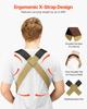 Moving Straps, Supports Up To 453.6 Kg, 2-Person Lifting and Moving System with 2 Harness Straps & 2 Load-bearing Straps, Adjustable Lifting Shoulder