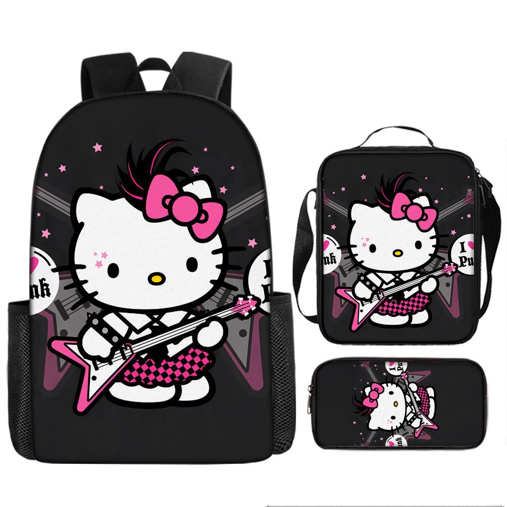 3D Animation Three-Piece Yugui Dog Cartoon Primary And Secondary School Students Schoolbag Children'S Backpack