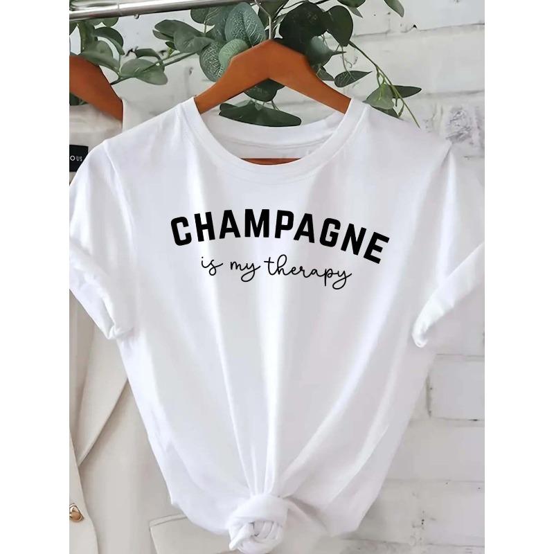 

European size Directional wine letter long sleeved printed T-shirt, versatile temperament, fashionable trend, autumn and winter Women s top 4XL