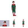 Premium Kids Christmas Elf Fancy Dress Set For Xmas Parties Cosplay Role Play
