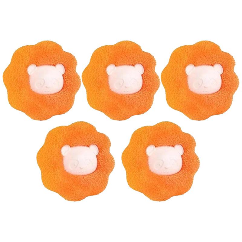 Tierhaarentferner Wiederverwendbarer Ball Wäsche Waschmaschine Filter Wolle Aufkleber Katzenhaarentferner Tierfell Fusselfänger Home