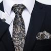 Men's Business Professionals Striped Tie Wedding Suit Accessories Polyester Tie Men