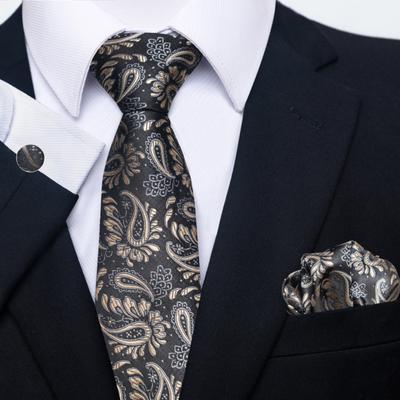 Herren Business Professionals Gestreifte Krawatte Hochzeitsanzug Accessoires Polyester Krawatte Männer